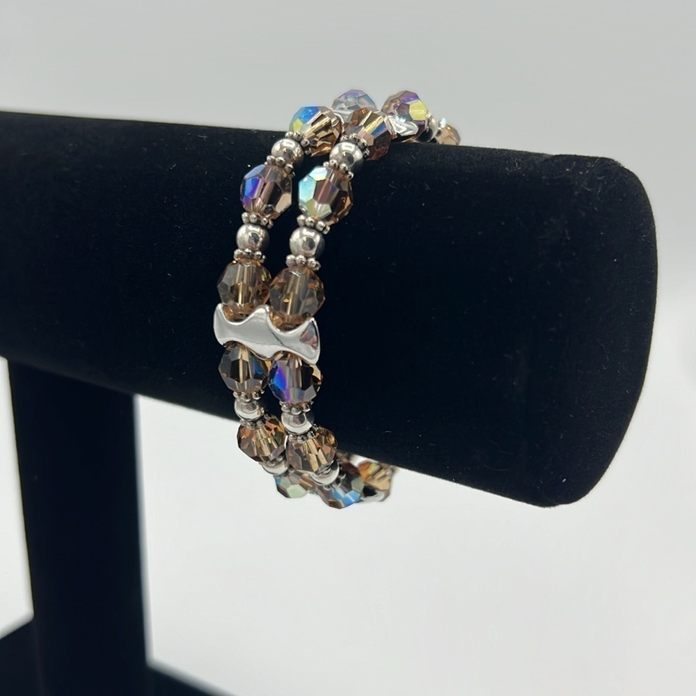 AURORA BOREALIS HANDMADE CRYSTAL BRACELET